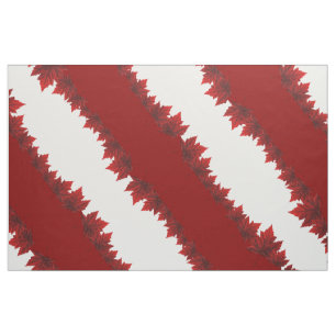 Canada Maple Leaf Fabric Custom Canada Fabric Stoff