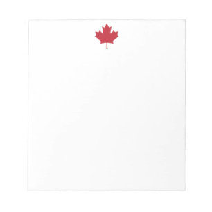 Canada Maple Leaf Notepad Notizblock