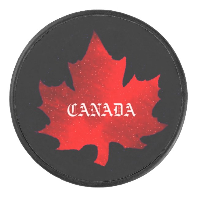 CANADA MAPLE LEAF Puck (Vorderseite)
