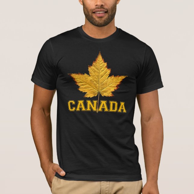 Canada Maple Leaf T - Shirt Canada Souvenir Shirt (Vorderseite)
