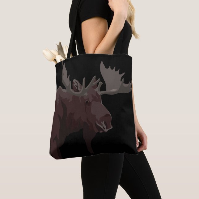 Canada Moose Bags Retro Elche Art Tragetaschen (Von Nahem)