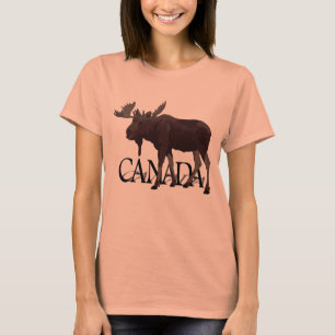 Canada Moose Dress Retro Canadian Moose Souvenir T-Shirt