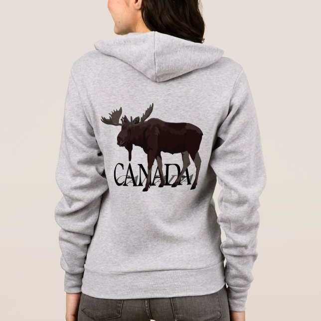 Canada Moose Hoodie Jackets Canadian Sportwear (Rückseite)