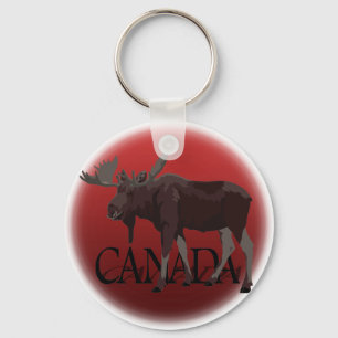 Canada Moose Key Chain Custom Canada Souvenirs Schlüsselanhänger