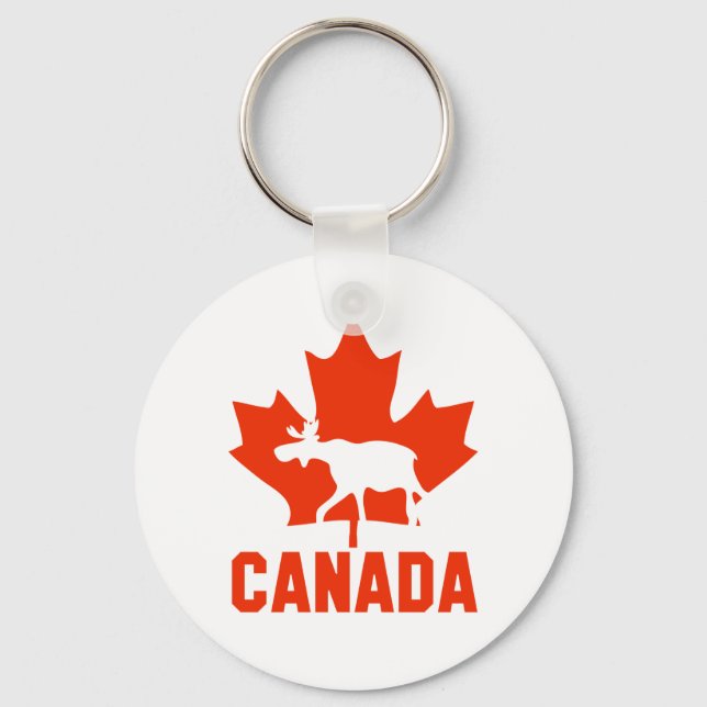 Canada Moose Schlüsselanhänger (Vorderseite)
