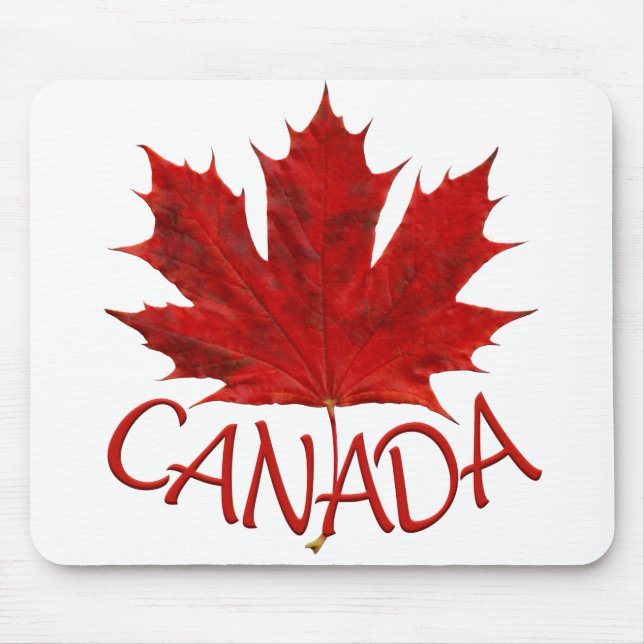 Canada Mousepad Red Canada Maple Leaf Mousepad (Vorne)