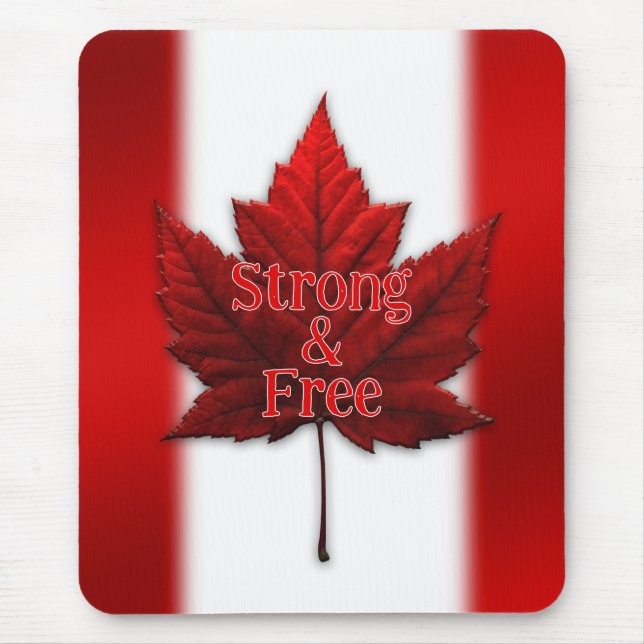 Canada Mousepad Red Canada Maple Leaf Mousepad (Vorne)