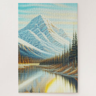 Canada Nature Landscape - Stunning Mountain Art Puzzle
