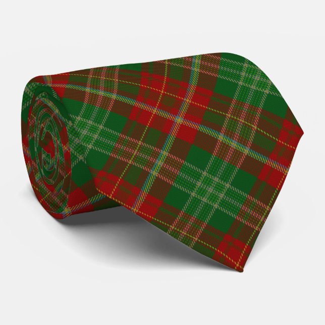 Canada - New Brunswick Tartan Krawatte (Gerollt)