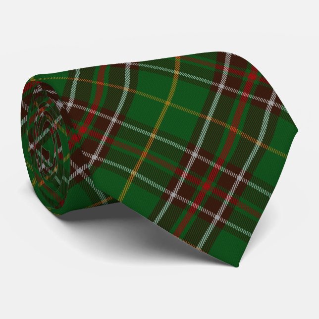 Canada - Newfoundland Tartan Krawatte (Gerollt)