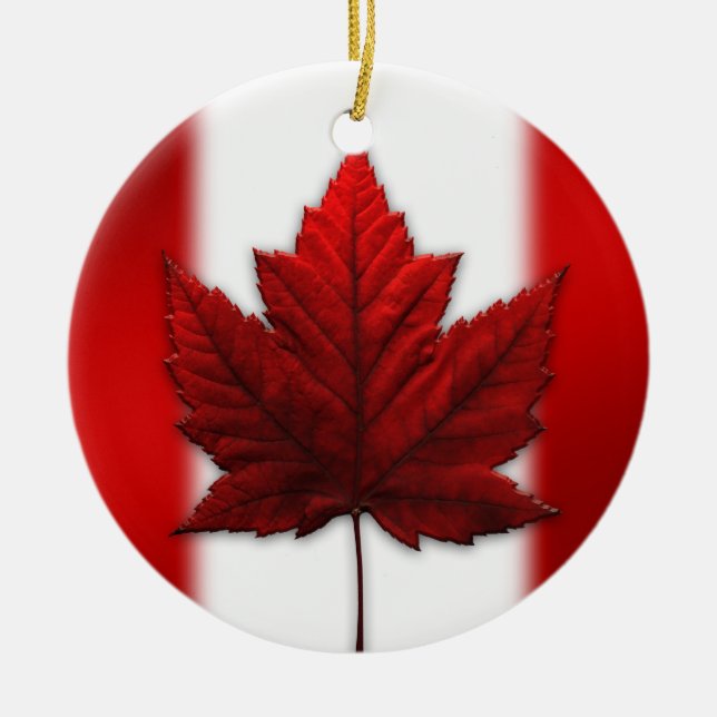 Canada Ornament Souvenir Personalisiert Canada Gif (Vorne)