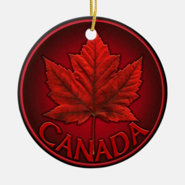 Canada Ornament Souvenir Personalisiert Canada Gif (Vorne)