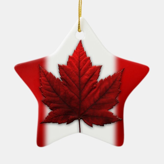 Canada Ornament Souvenir Personalisiert Canada Gif (Vorne)