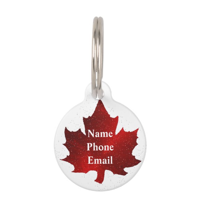 CANADA PET ID TAG HAUSTIERMARKE (Vorderseite)