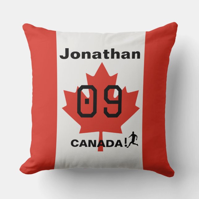 Canada Pride Home Field Decor Kissen (Vorderseite)