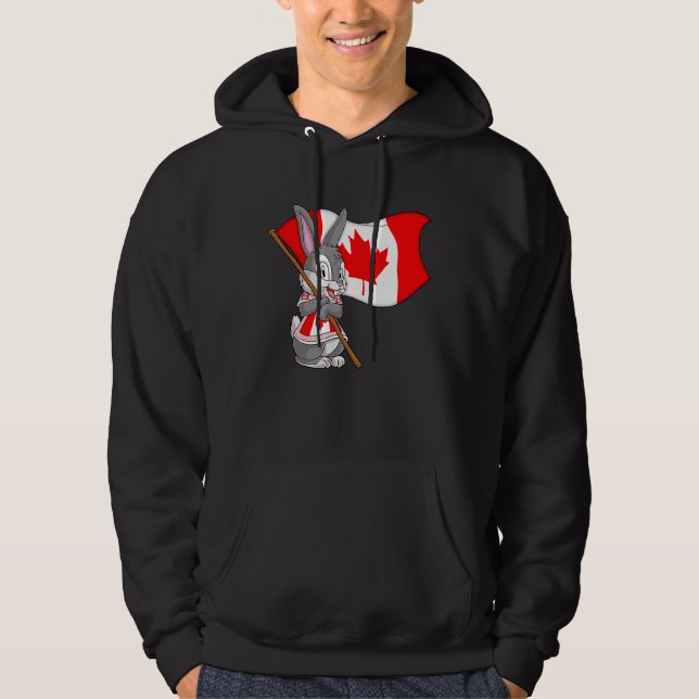 Canada Rabbit Hoodie (Vorderseite)