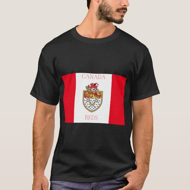 Canada Reds Wrexham FC T-Shirt (Vorderseite)