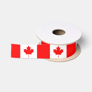 Canada Ribbon, Mode/Sport, kanadische Flagge Satinband
