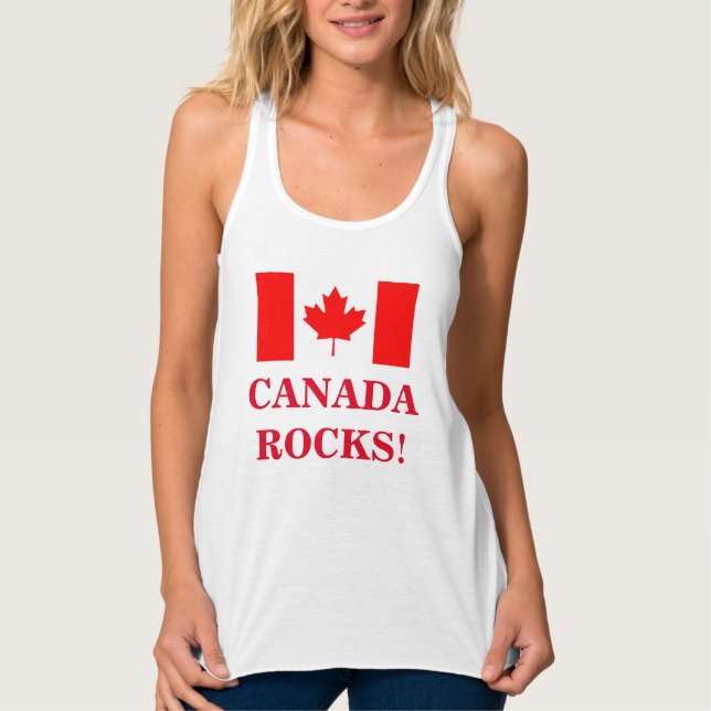 CANADA ROCKS TANK TOP (Vorderseite)