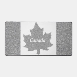 CANADA SILVER FLAG SCHREIBTISCHUNTERLAGE