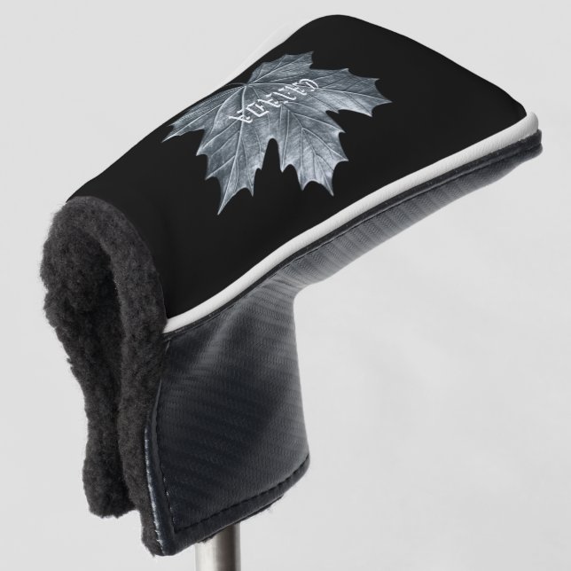 CANADA SILVER MAPLE LEAF GOLF HEADCOVER (3/4 Vorderseite)
