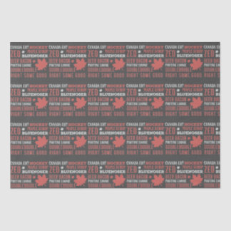 Canada Slang Subway Art Seidenpapier