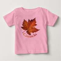 Canada Souvenir Baby T - Shirt Kleinkind Kanada Sh