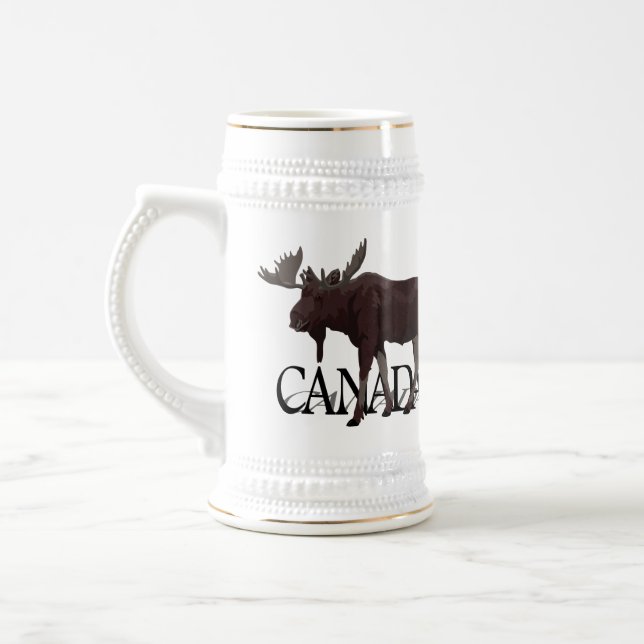 Canada Souvenir Beer Tasse Canada Moose Beer Stein (Links)