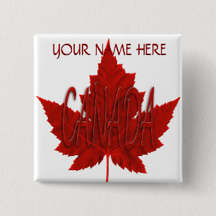 Canada Souvenir Buttons Personalisiert Canada Butt