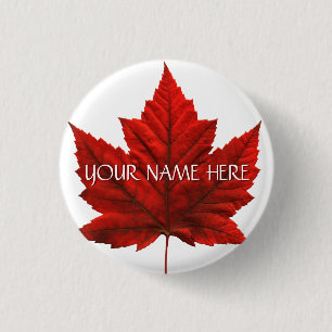 Canada Souvenir Buttons Personalisiert Canada Butt