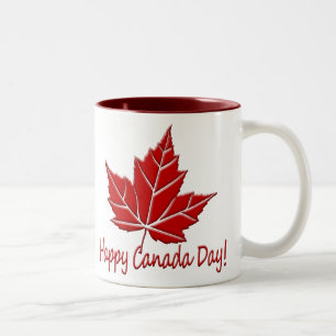 Canada Souvenir Coffee Cup Happy Canada Day Tasse