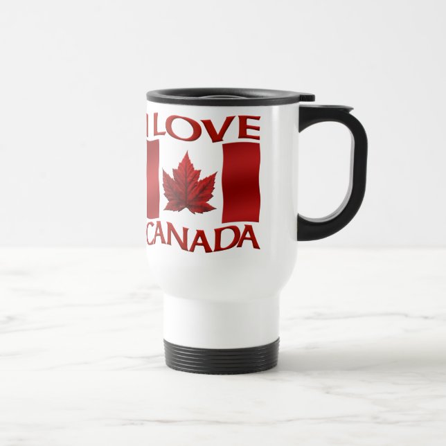 Canada Souvenir Cups Glasses Canada Tasse Cups (Rechts)
