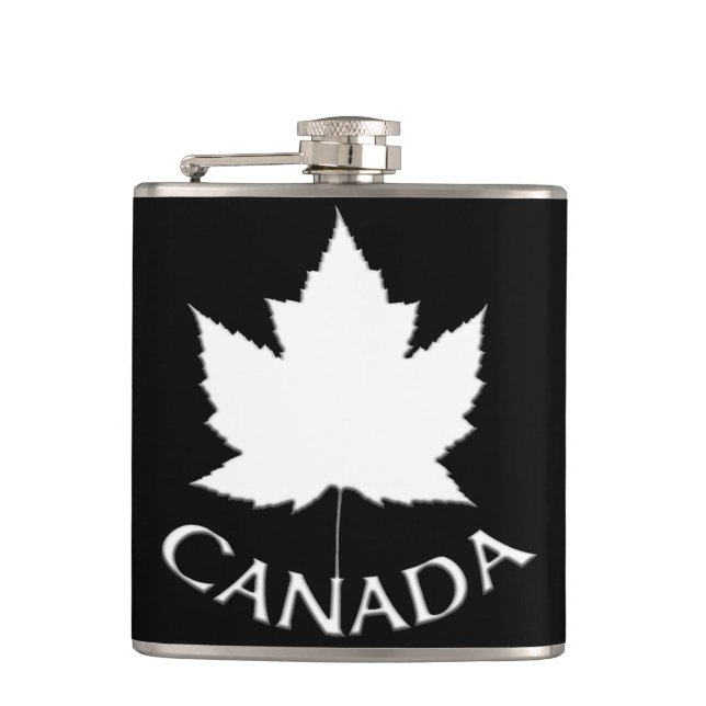 Canada Souvenir Flask Canada Flag Drink Flask Gesc Flachmann (Vorderseite)
