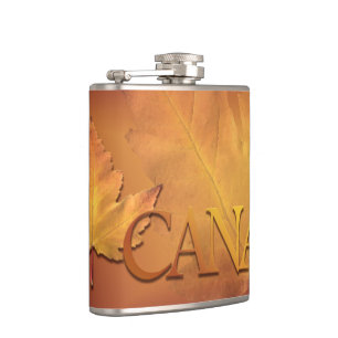 Canada Souvenir Flask Canada Flag Drink Flask Gesc Flachmann