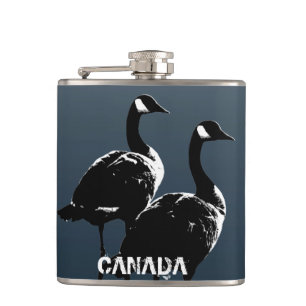 Canada Souvenir Flask Custom Canada Goose Flask Flachmann