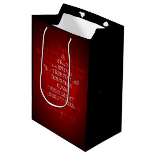 Canada Souvenir Geschenktaschen Kanada Anthem Gesc Mittlere Geschenktüte