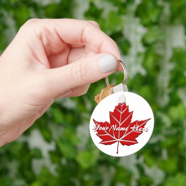 Canada Souvenir Key Chain Personalisiert Canada Gi Schlüsselanhänger (Hand)