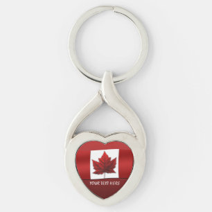 Canada Souvenir Key Chains Custom Canada Flag Gesc Schlüsselanhänger