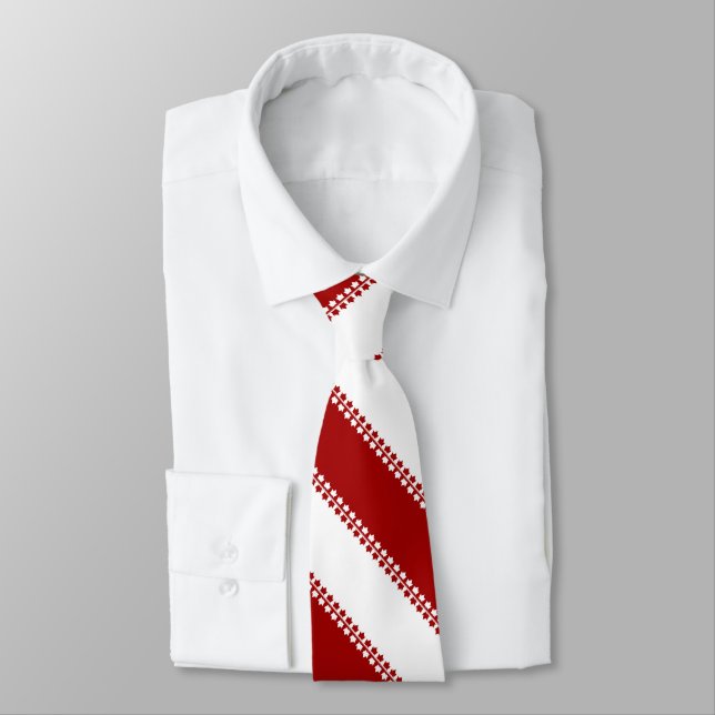 Canada Souvenir Krawatte Red Maple Leaf Canada Nec (Gebunden)