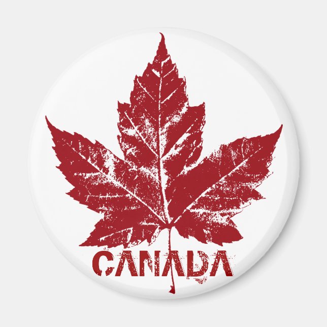 Canada Souvenir Kühlschrankmagnet Canada Maple Lea Magnet (Vorne)