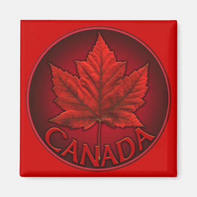 Canada Souvenir Kühlschrankmagnet Canada Maple Lea Magnet (Vorne)