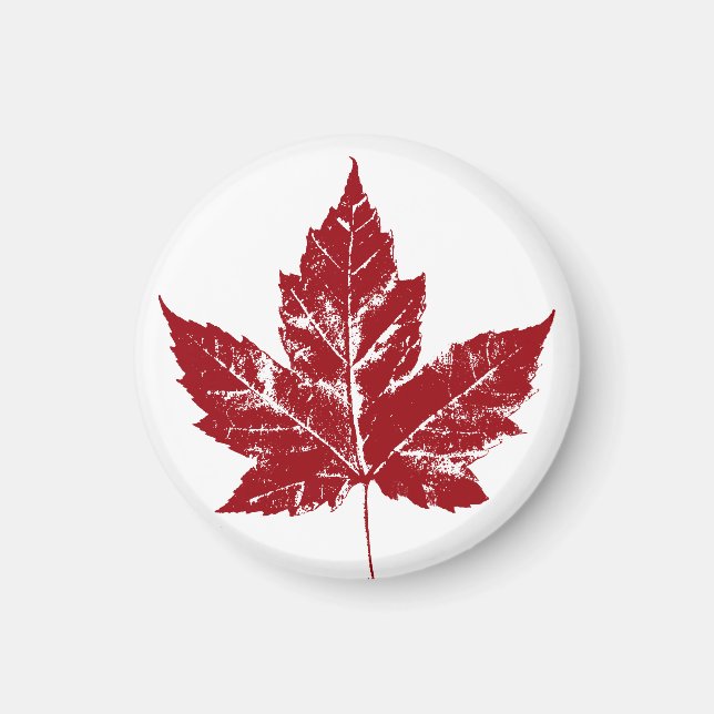 Canada Souvenir Kühlschrankmagnet Canada Maple Lea Magnet (Vorne)