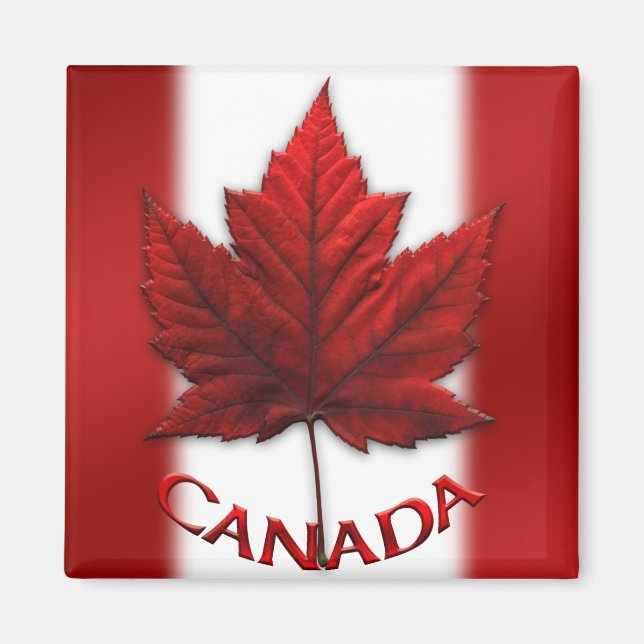 Canada Souvenir Kühlschrankmagnet Canada Maple Lea Magnet (Vorne)