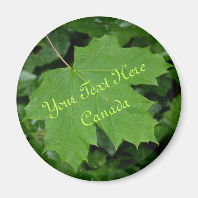 Canada Souvenir Kühlschrankmagnet Custom Canada Ma Magnet (Vorne)