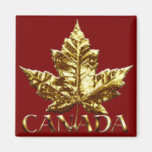Canada Souvenir Kühlschrankmagnet Gold Canada Gift Magnet