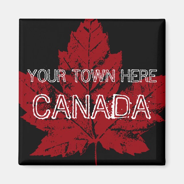 Canada Souvenir Kühlschrankmagnet Personalisierte  Magnet (Vorne)