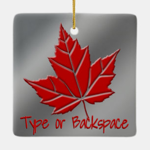 Canada Souvenir Ornament Personalisiert Canada Gif