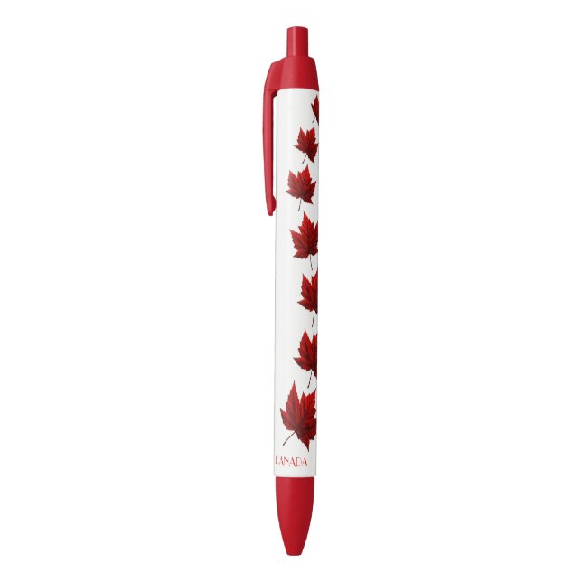 Canada Souvenir Pens Canada Maple Leaf Pen Custom Kugelschreiber (Oberseite (Vertikal))