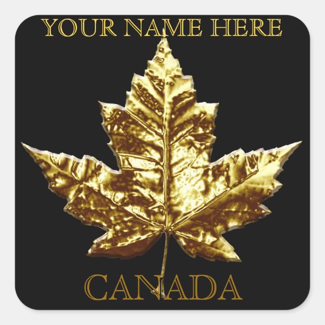 Canada Souvenir Stickers Custom Canada Sticker (Vorderseite)