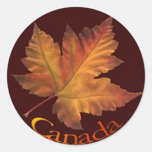 Canada Souvenir Stickers Maple Leaf Canada Sticker